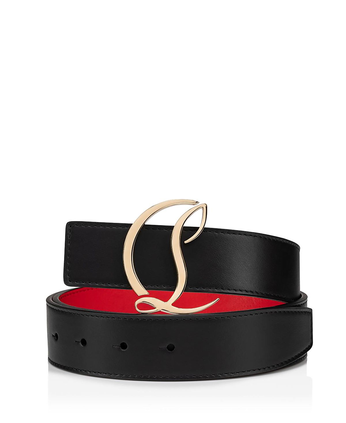 Christian Louboutin Women's Cl Logo Belt