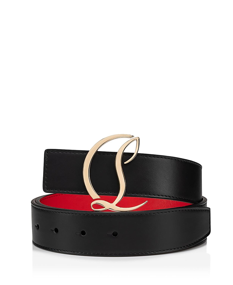 Christian Louboutin Women's Cl Logo Belt