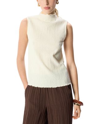 Textured Sleeveless Top