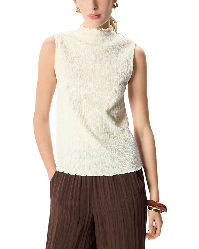 Whistles Textured Sleeveless Top