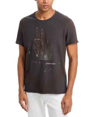 Form Raw Edge Graphic T-Shirt