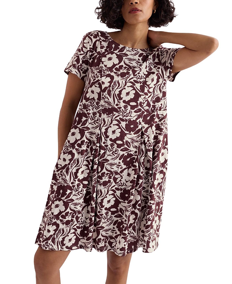 Seasalt Cornwall Witch Hazel Short Sleeve Dress
