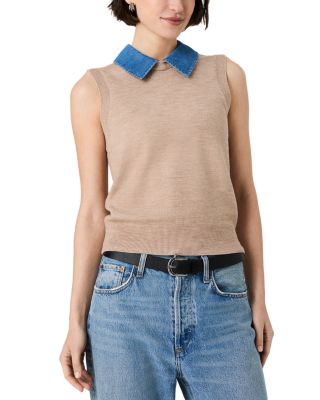Babysoft Collared Knit Vest