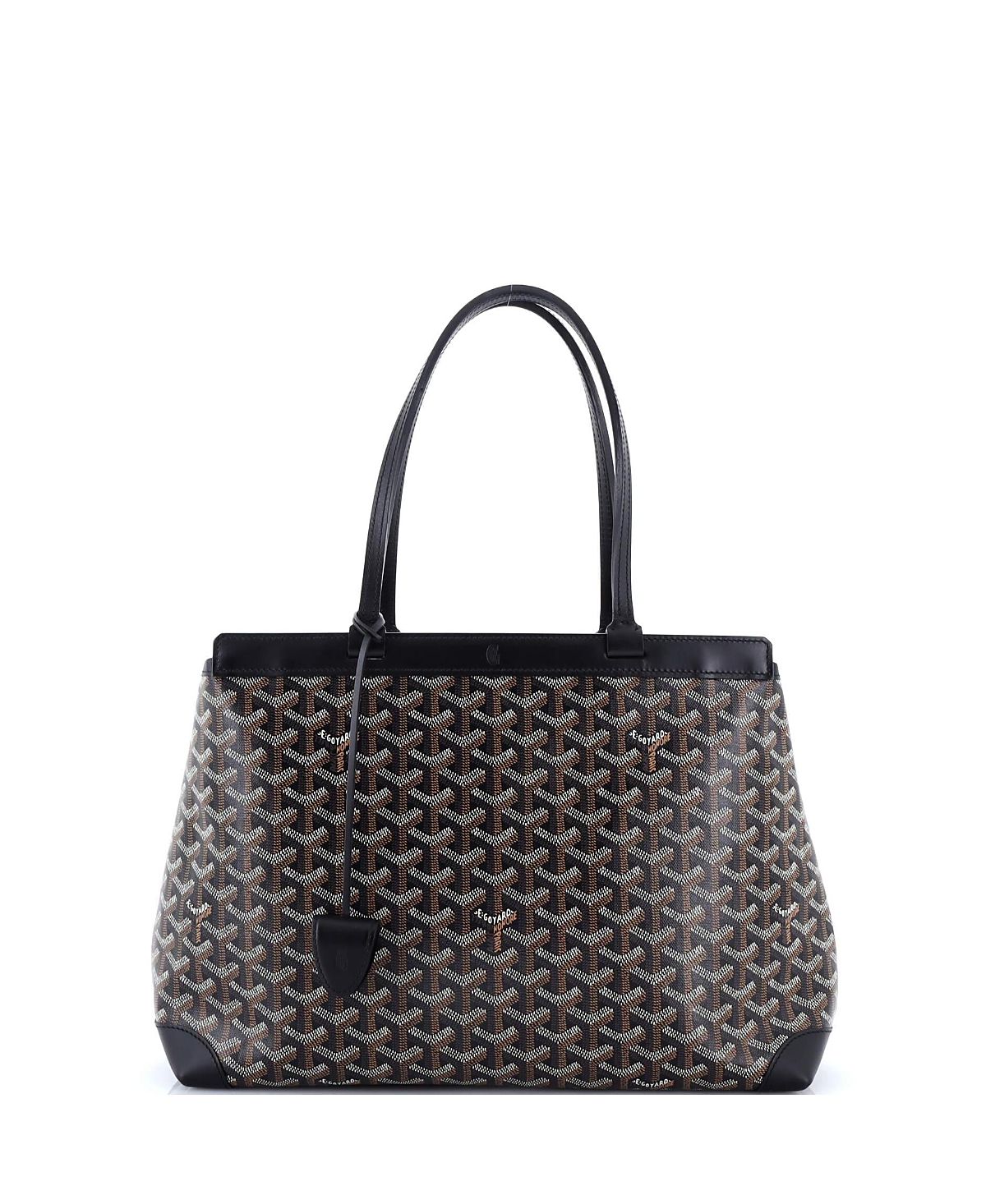 Pre-Owned Goyard Pm Bellechasse Bag Coated Canvas