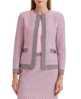  Shell Stitch Knit Jacket