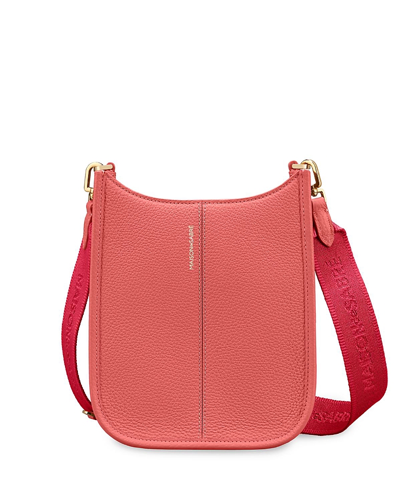 Maison De Sabre Leather Mini Saddle Bag
