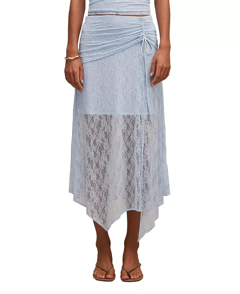 Ever New Women's Khai Lace Asymmetric Skirt