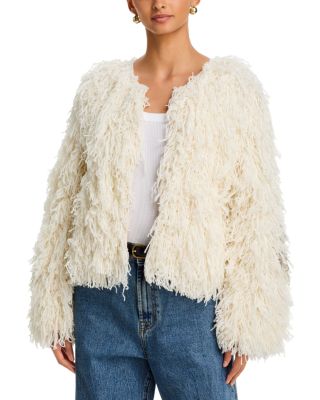 The Fringe Sweater Jacket