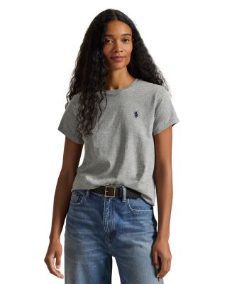 Classic Fit Cotton Jersey Crewneck Tee