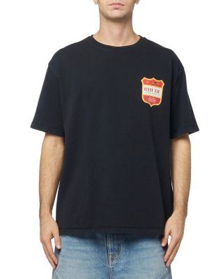 R H U D E Filtaro Crest Graphic T-Shirt