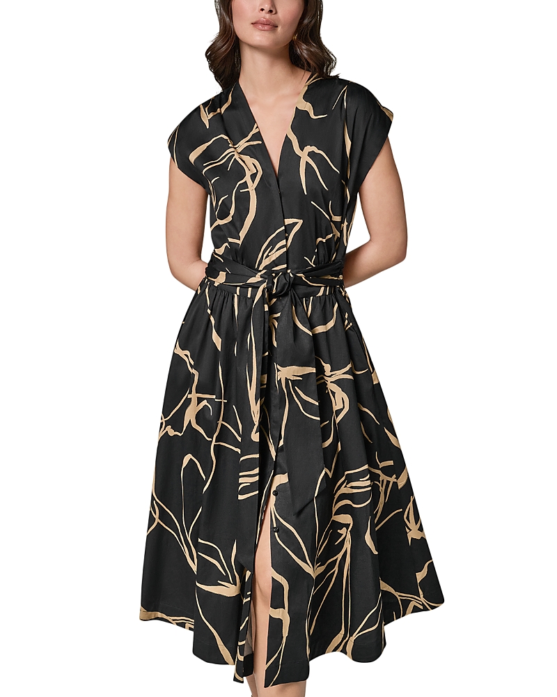 Donna Karan New York Midi Shirt Dress