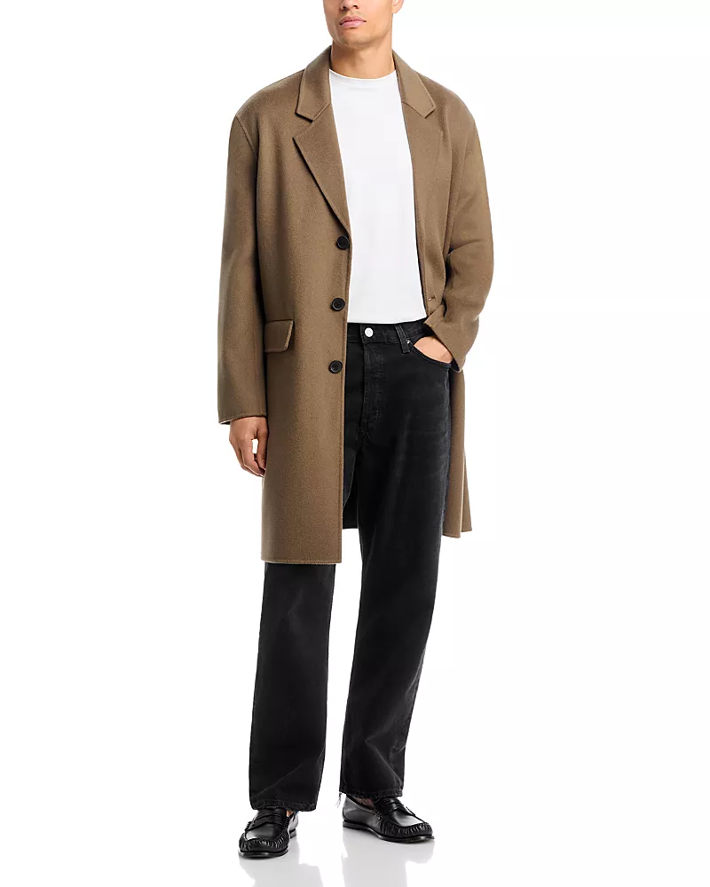 Frame Double Face Wool Overcoat