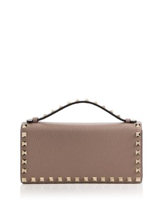 Valentino Garavani Rockstud Wallet With Chain