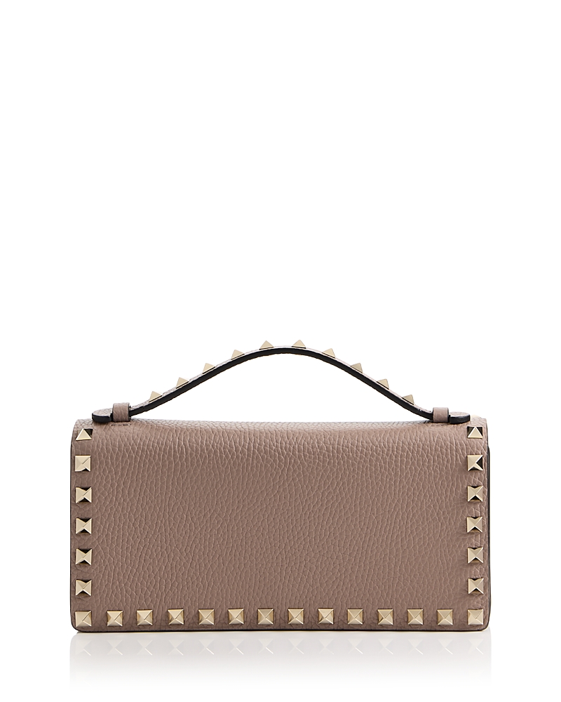 Valentino Garavani Rockstud Wallet With Chain