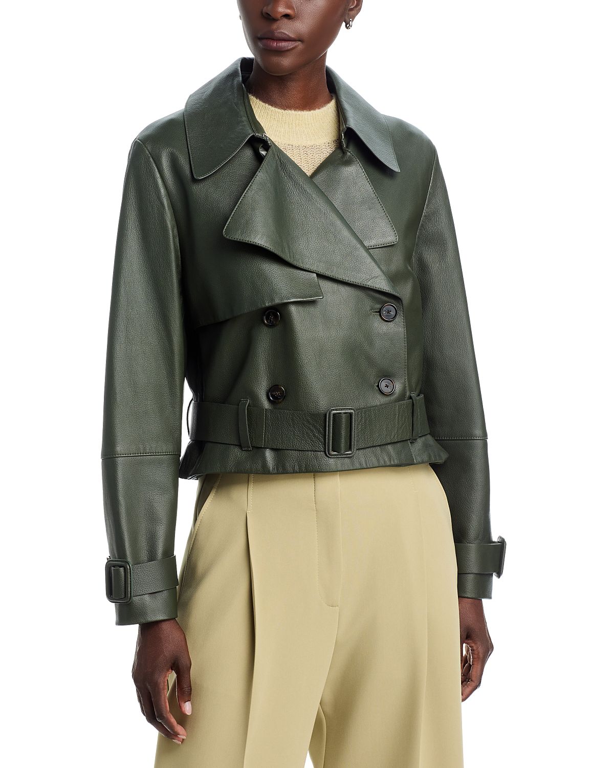 Hugo Boss Satela Leather Jacket