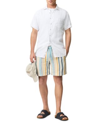 Lakeland Resort Fit 7" Stripe Shorts