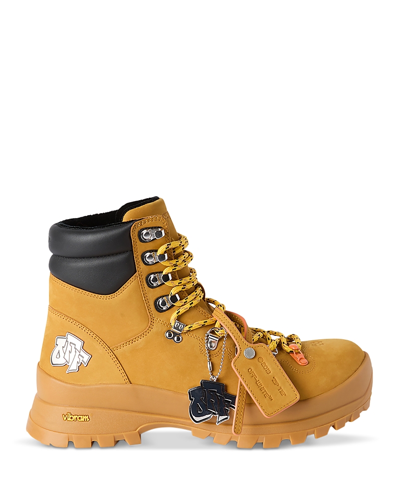 Off-White Men's Hiking Leather Boots