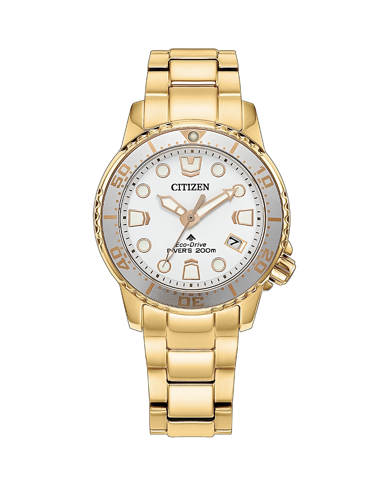 Citizen Promaster Dive 4 Watch, 36.5mm In Gold