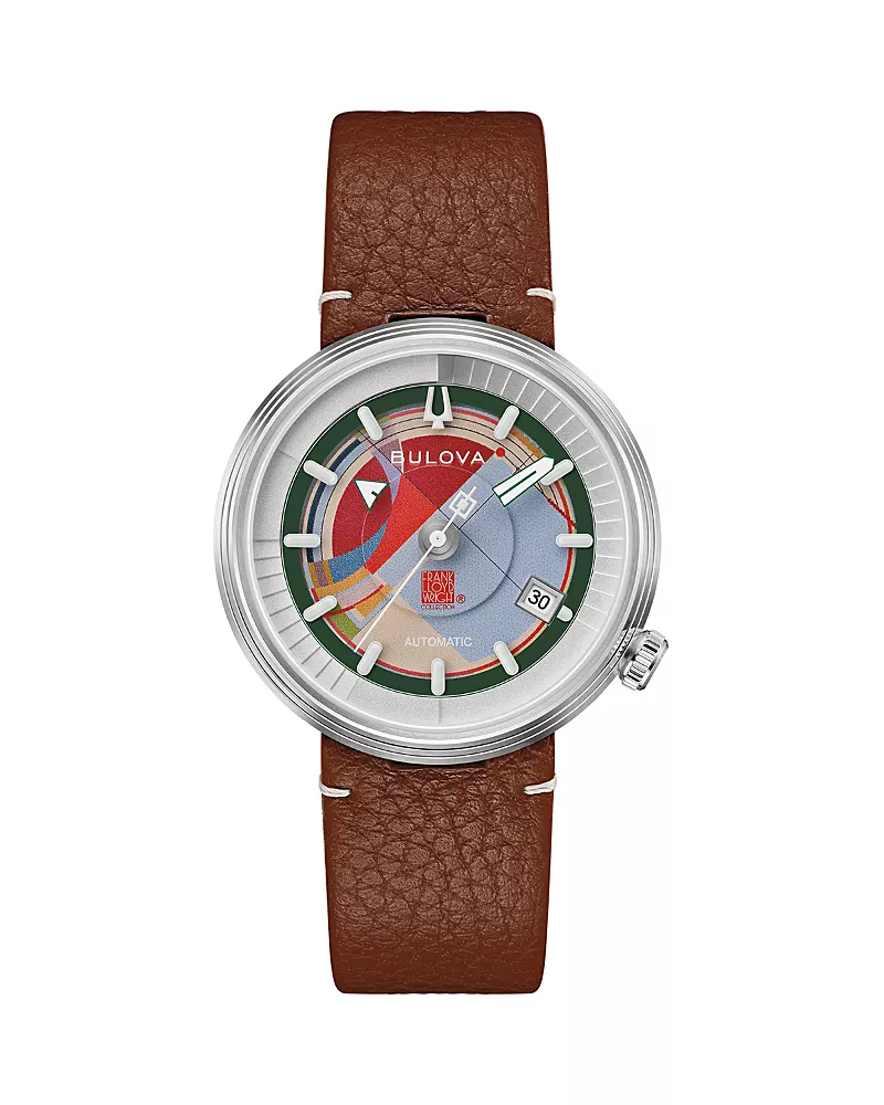 Bulova Frank Lloyd Wright David and Gladys Wright House Watch, 38mm