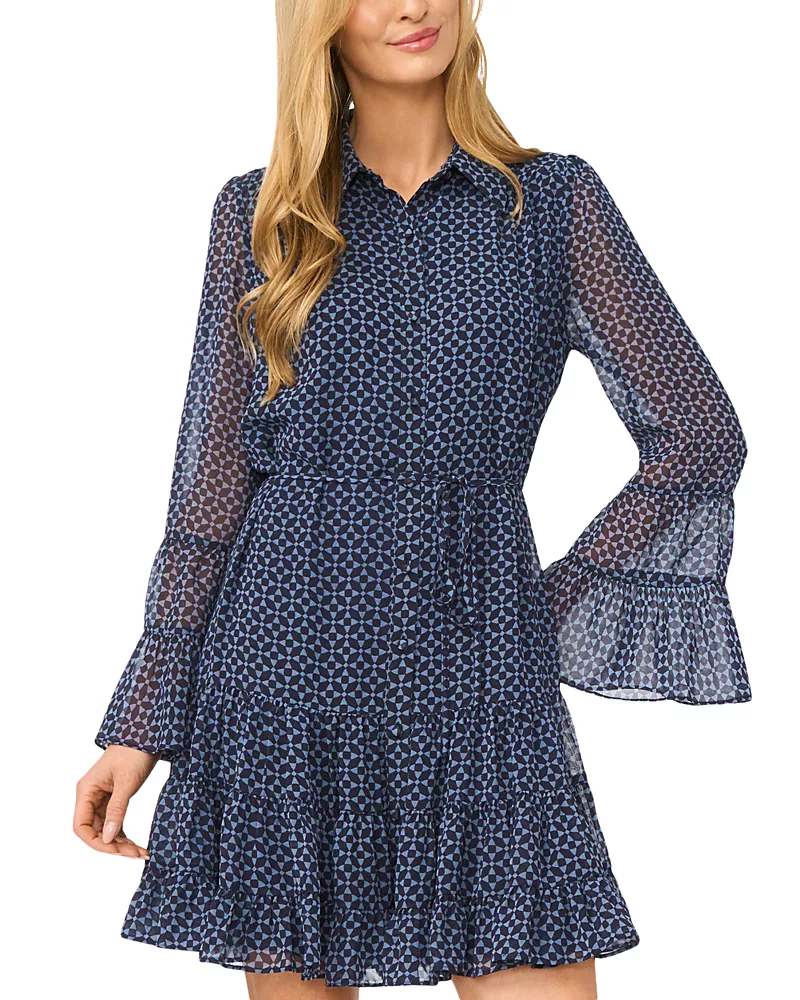 CeCe Tiered Mini Dress