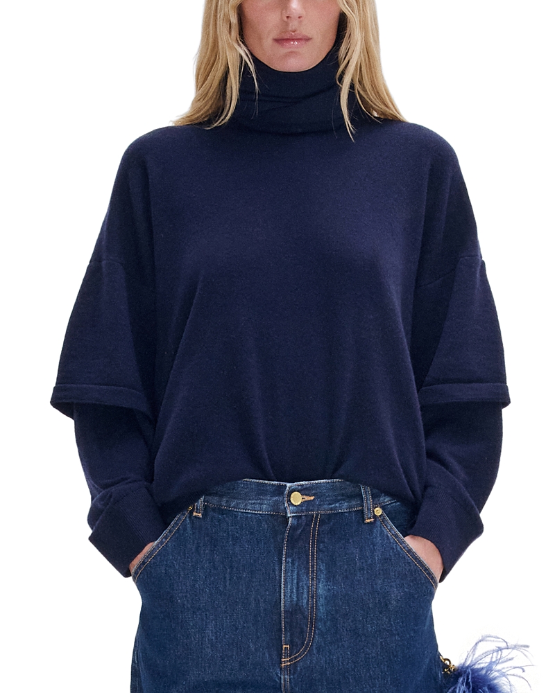 Darkpark Troy Merino Wool & Cashmere Double Sleeve Tee