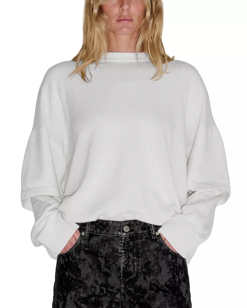 Darkpark Troy Merino Wool & Cashmere Double Sleeve Tee