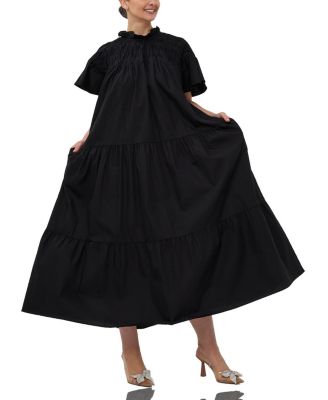 Marielle Stokkelaar Filippa Smocked Cotton Dress