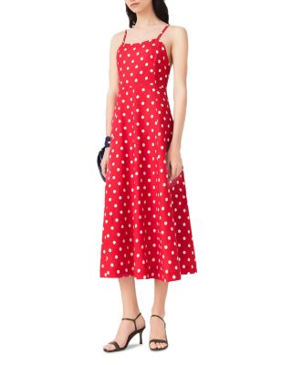 Backless Linen Blend Maxi Dress