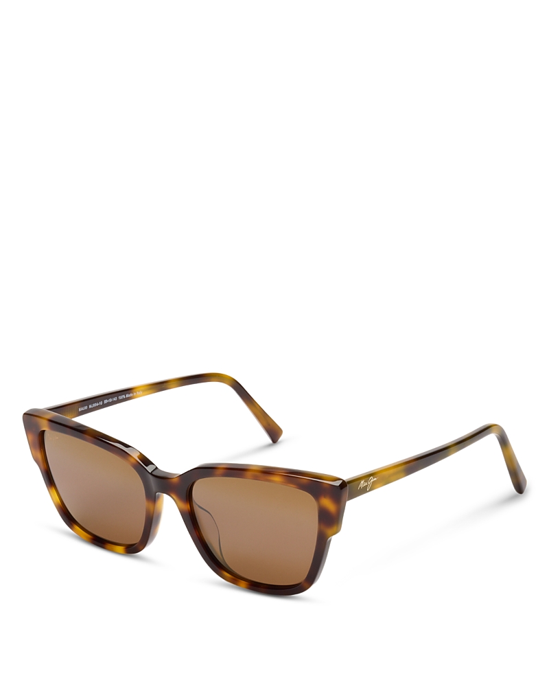 Maui Jim Kou Polarized Cat Eye Sunglasses, 55mm