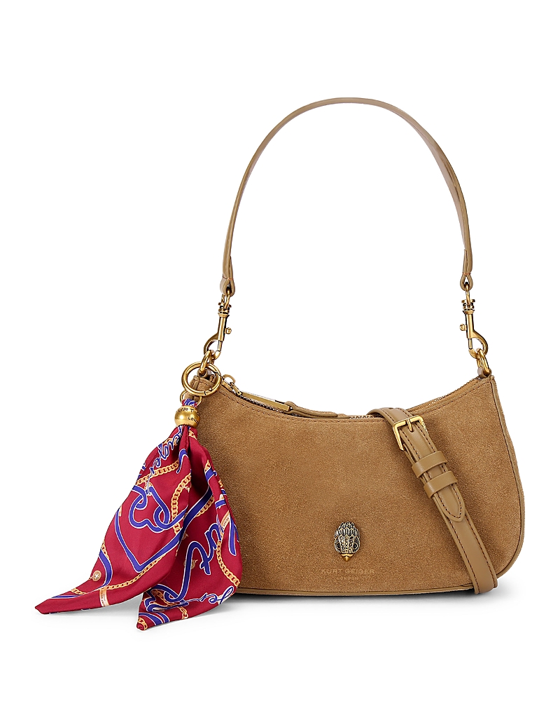Kurt Geiger London Slone Suede Hobo Crossbody