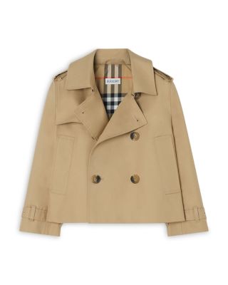 Girls' Cotton Trench Jacket - Little Kid, Big Kid