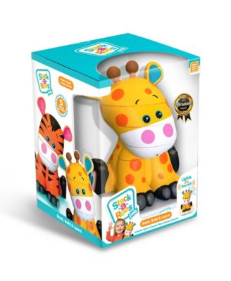  Pals Baby Giraffe 5 Piece Stacking Animal Tower, Ages 1+