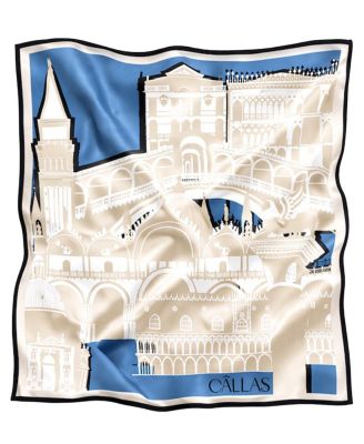  Large Scarf Printed Doubleface Scarf
