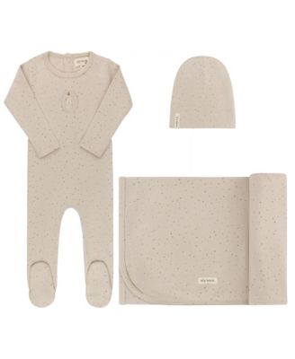  Unisex Speckled Bunny Collection Layette Set - Baby