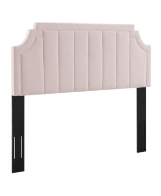  Alyona Channel Tufted Performance Velvet Headboard, Twin