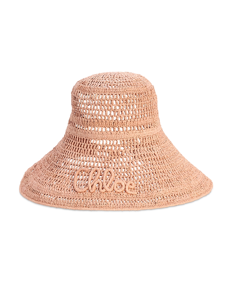 Chloe Capeline Raffia Hat