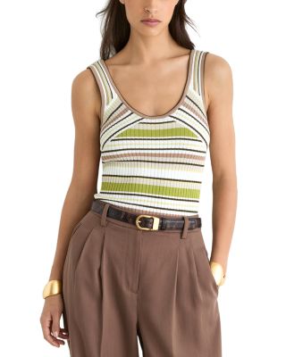 Nina Mixed Stripe Tank Top