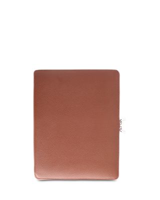 Executive Leather Zip Portfolio