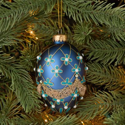 Jeweled Egg Ornament - Exclusive