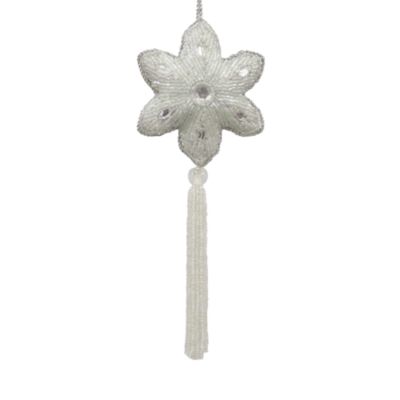 Tasseled Snowflake Ornament - Exclusive