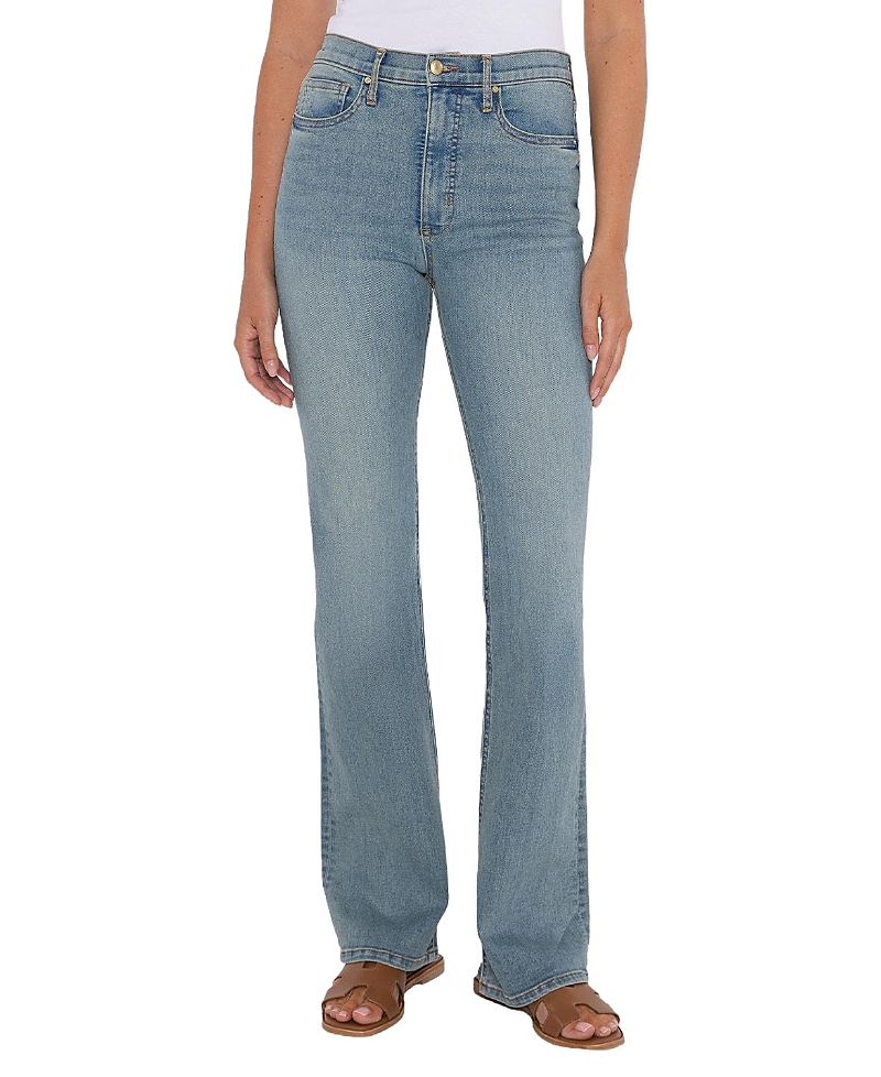Rudes Denim Isabella Mini Flare in Light Blue