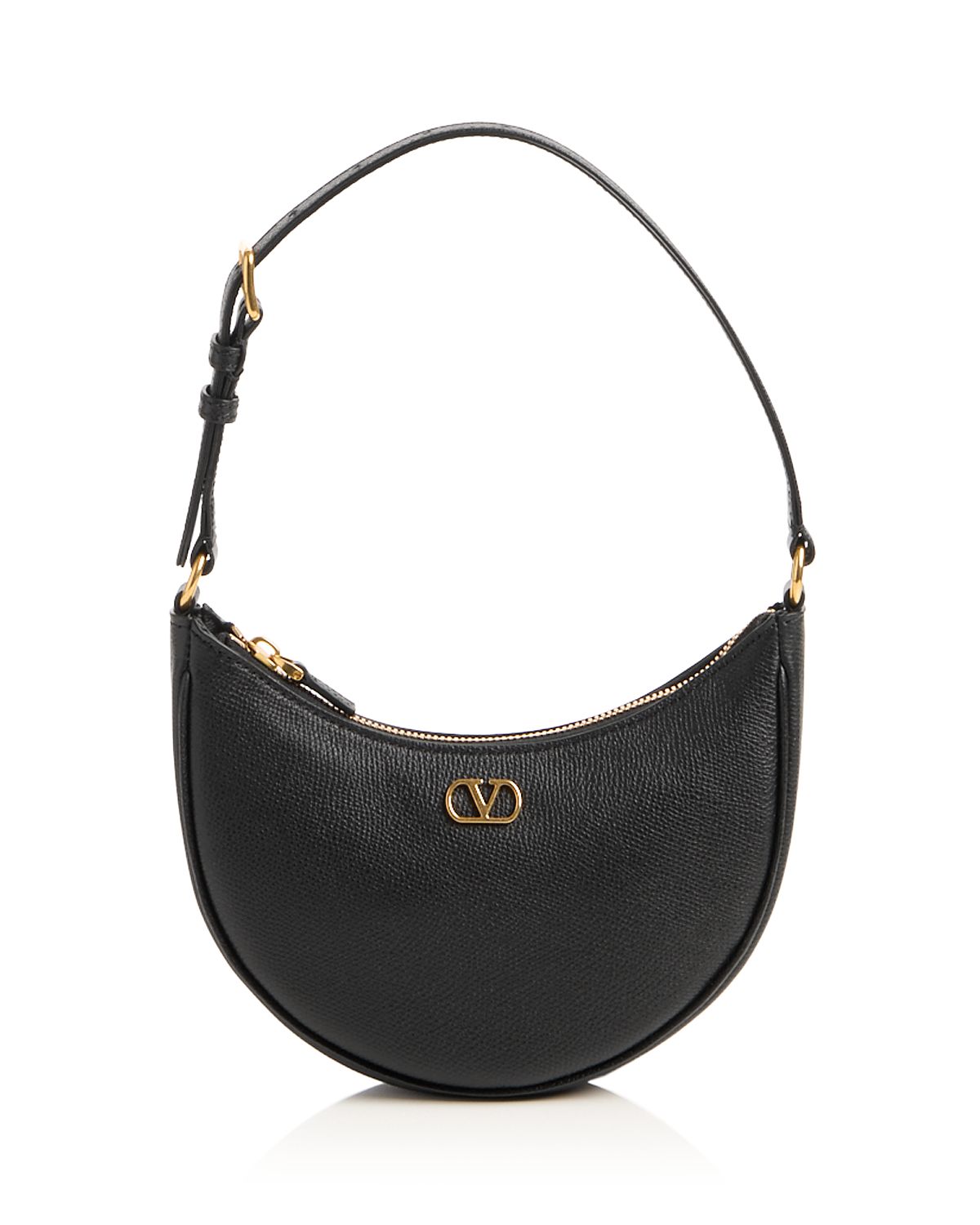 Valentino Garavani VLogo Mini Leather Hobo Bag