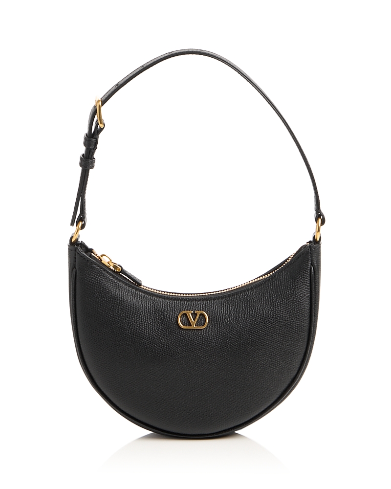 Valentino Garavani VLogo Mini Leather Hobo Bag