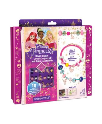  Royal Jewels & Gems Create 3 Princess Bracelets, Ages 8+