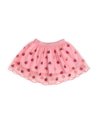Girls' Apple Sequin Scalloped Tutu Skirt - Baby, Little Kid, Big Kid
