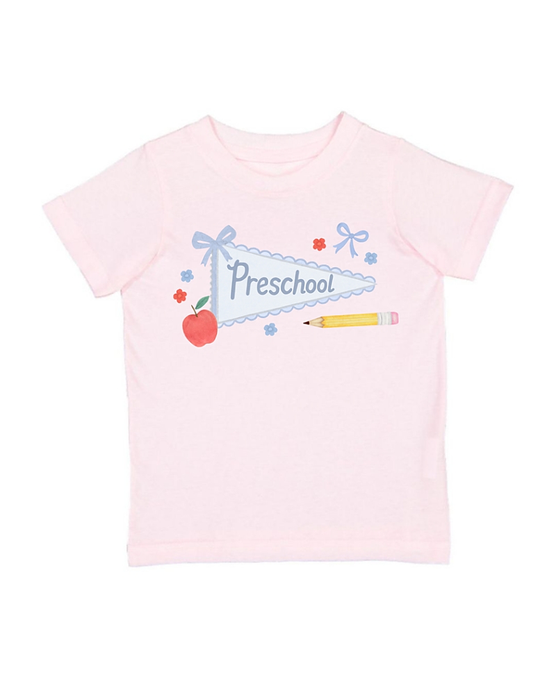 Sweet Wink Girls' Preschool Pennant Short Sleeve T-Shirt - Little Kid