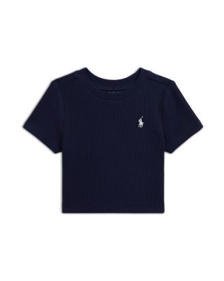 Girls' Ribbed Boxy Tee - Little Kid