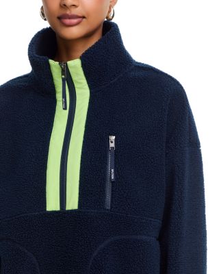 Reese Sherpa Half Zip Pullover - thumbnail 6