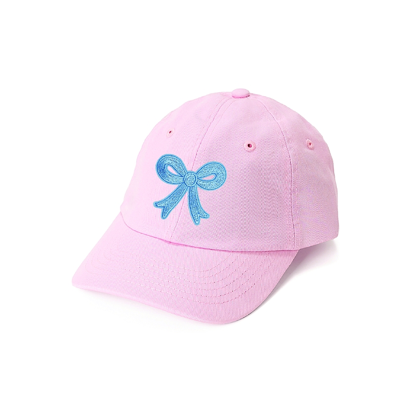 Sweet Wink Girls' Bow Patch Baseball Hat - Little Kid, Big Kid