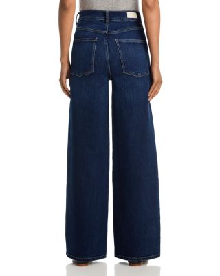 Hepburn High Rise Wide Leg Jeans in Mediterranean - thumbnail 3